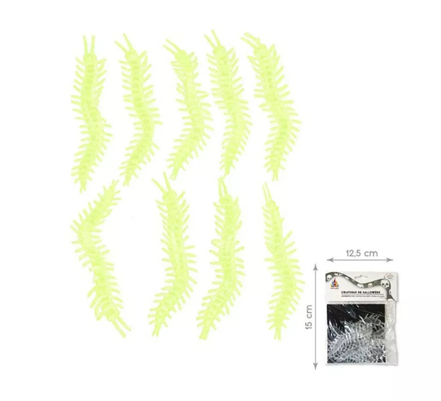 Translation missing: de.Pack de 8 Ciempiés fluorescente