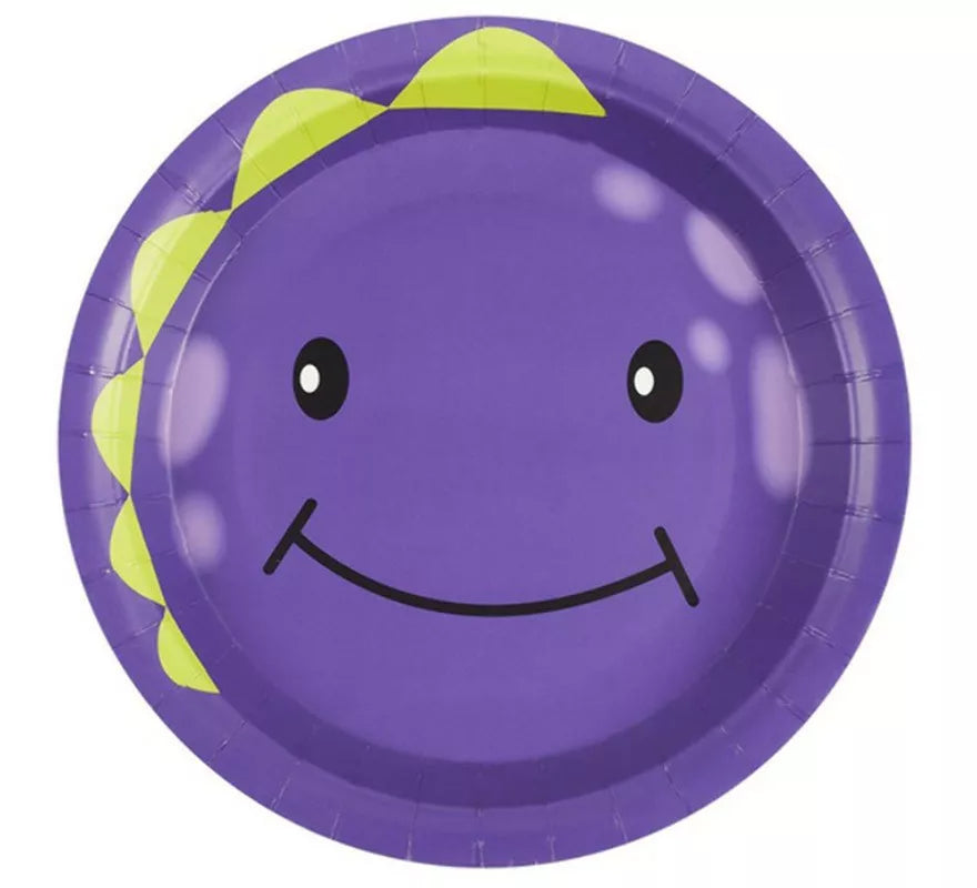Translation missing: de.Pack de 8 Platos de Monstruo Morado