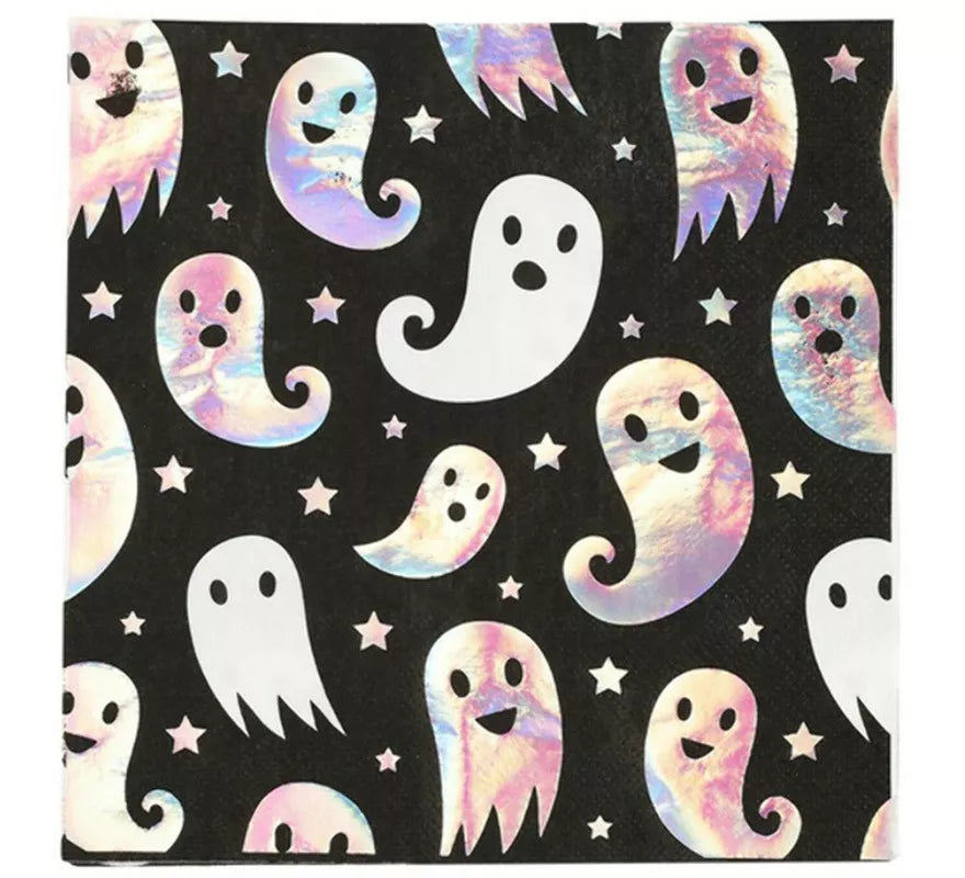 Translation missing: de.Pack de 8 Servilletas de Fantasmas