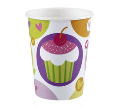 Packung mit 8 Gläsern à 266 ml. Cupcake