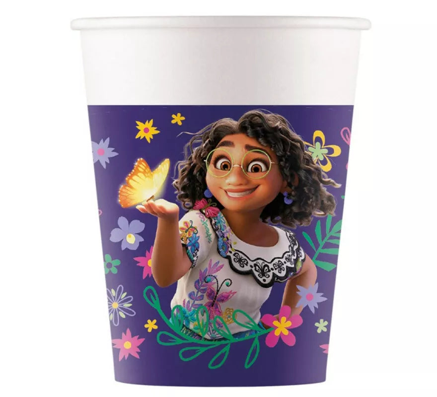 Translation missing: de.Pack de 8 Vasos de Encanto Disney de Cartón de 200 ml