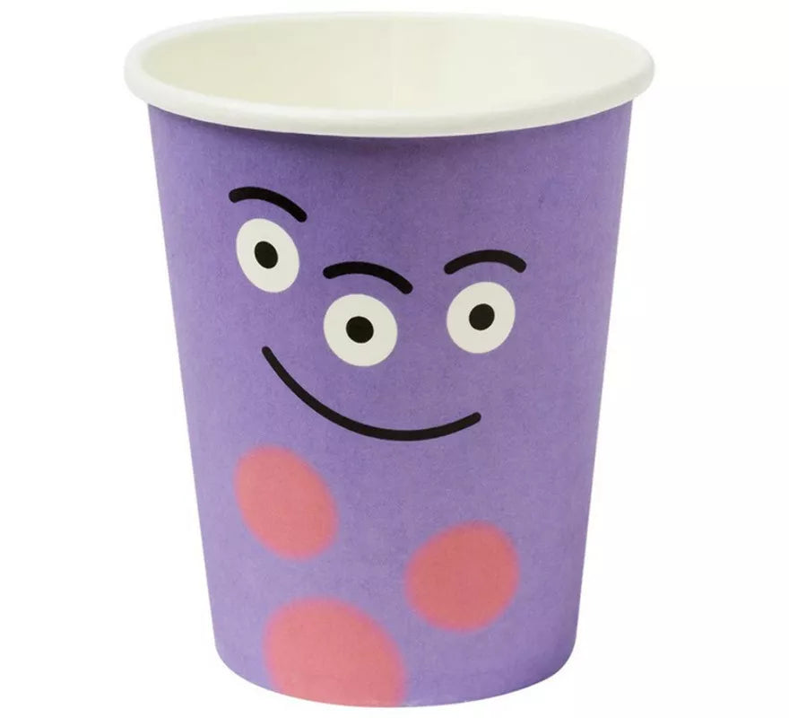 Translation missing: de.Pack de 8 Vasos de Monstruo Morado