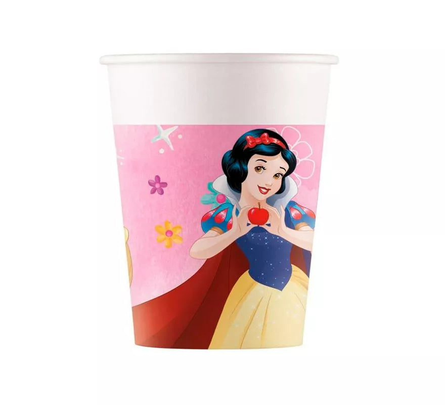 Translation missing: de.Pack de 8 Vasos de Princesas Disney de Cartón de 200 ml
