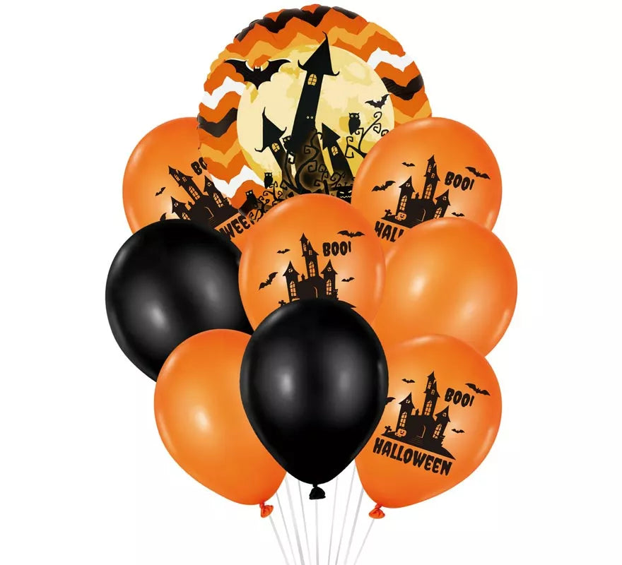 Translation missing: de.Pack de 9 Globos Halloween Surtidos