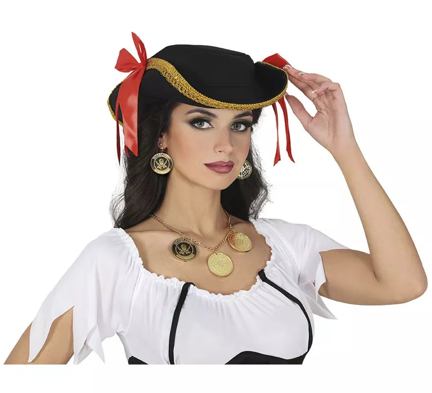 Translation missing: de.Pack de Collar y Pendientes de Monedas Pirata