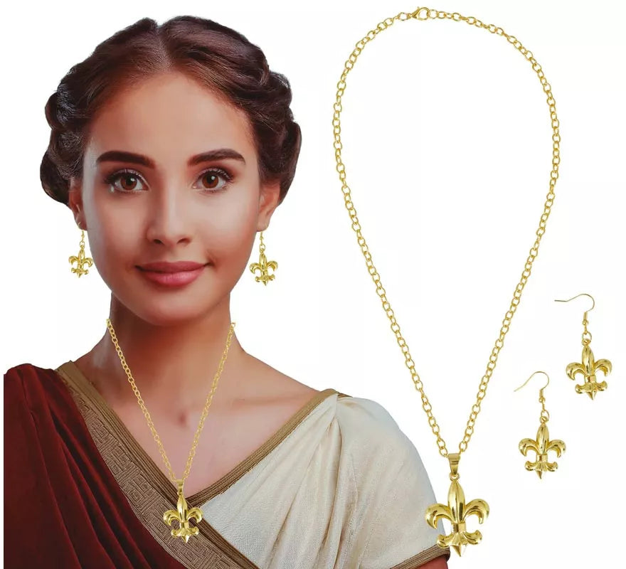 Translation missing: de.Pack de Joyas Romanas: Collar y Pendientes