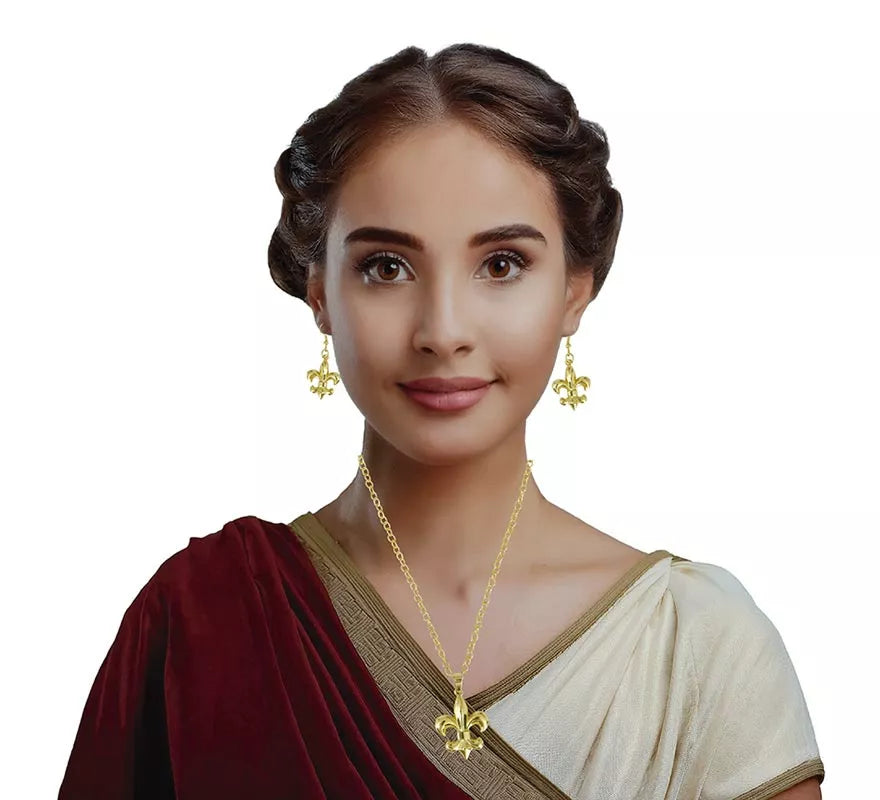 Translation missing: de.Pack de Joyas Romanas: Collar y Pendientes