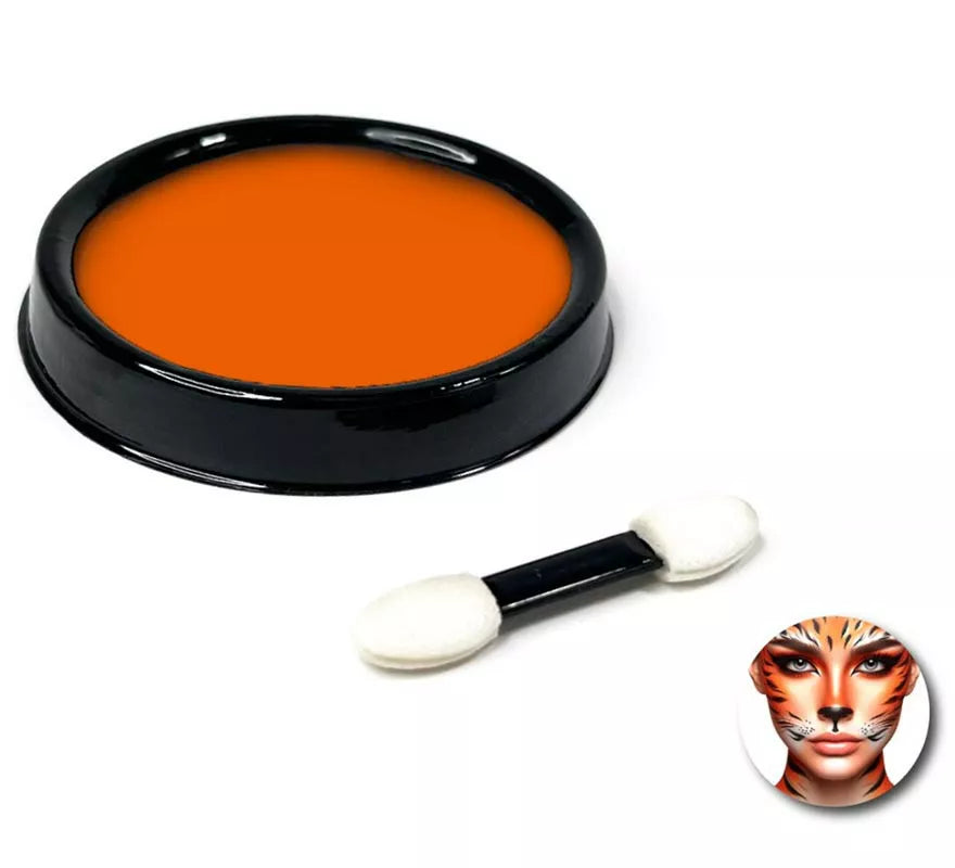 Translation missing: de.Pack de Maquillaje al agua naranja con brocha