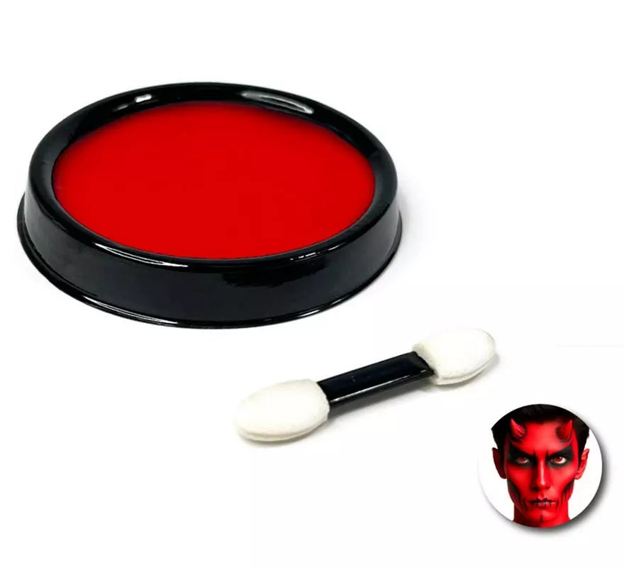 Translation missing: de.Pack de Maquillaje al agua rojo con brocha