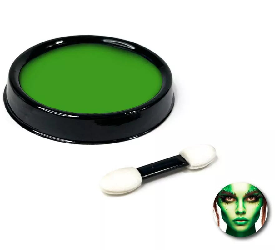 Translation missing: de.Pack de Maquillaje al agua verde claro con brocha
