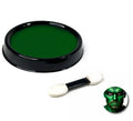 Pack de Maquillaje al agua verde oscuro con brocha