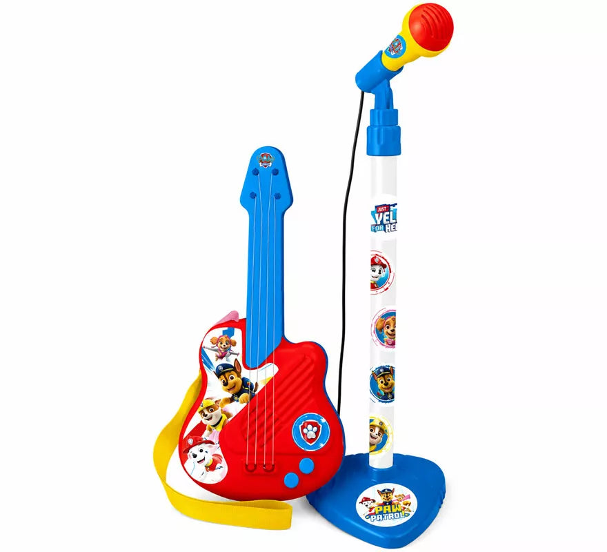 Translation missing: de.Pack de Micrófono y Guitarra Paw Patrol