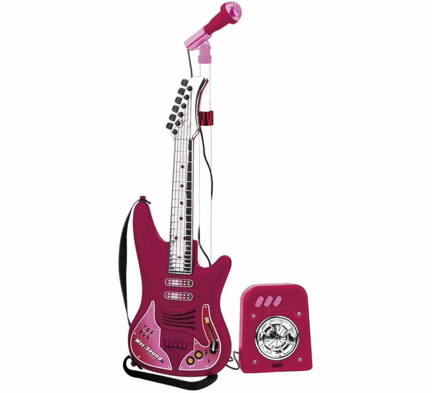 Translation missing: de.Pack Guitarra, Micrófono y Bafle para niña