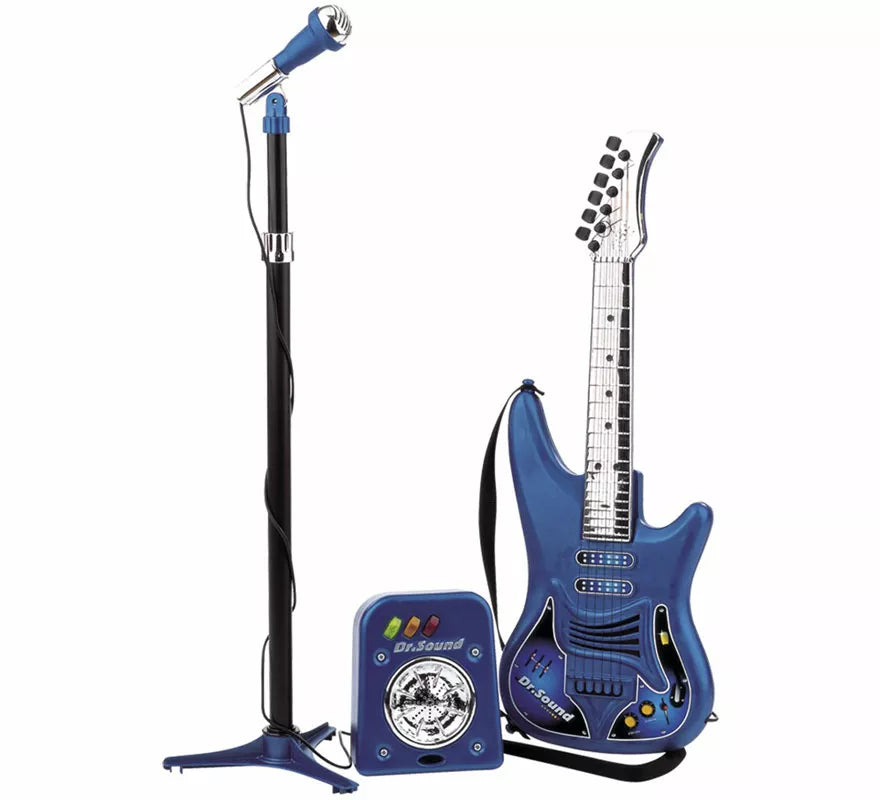 Translation missing: de.Pack Guitarra, Micrófono y Bafle para niño