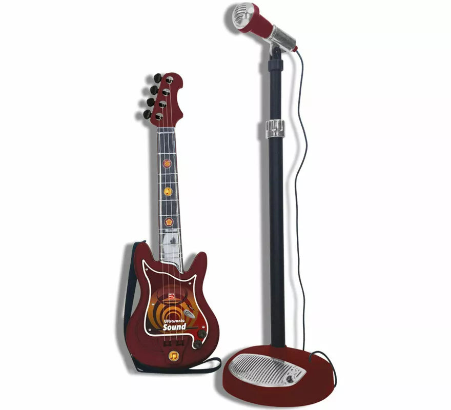 Translation missing: de.Pack Guitarra y Micrófono Metalizados Ultrasonic