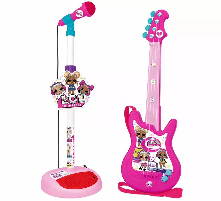 Translation missing: de.Pack Micrófono y Guitarra Lol Surprise