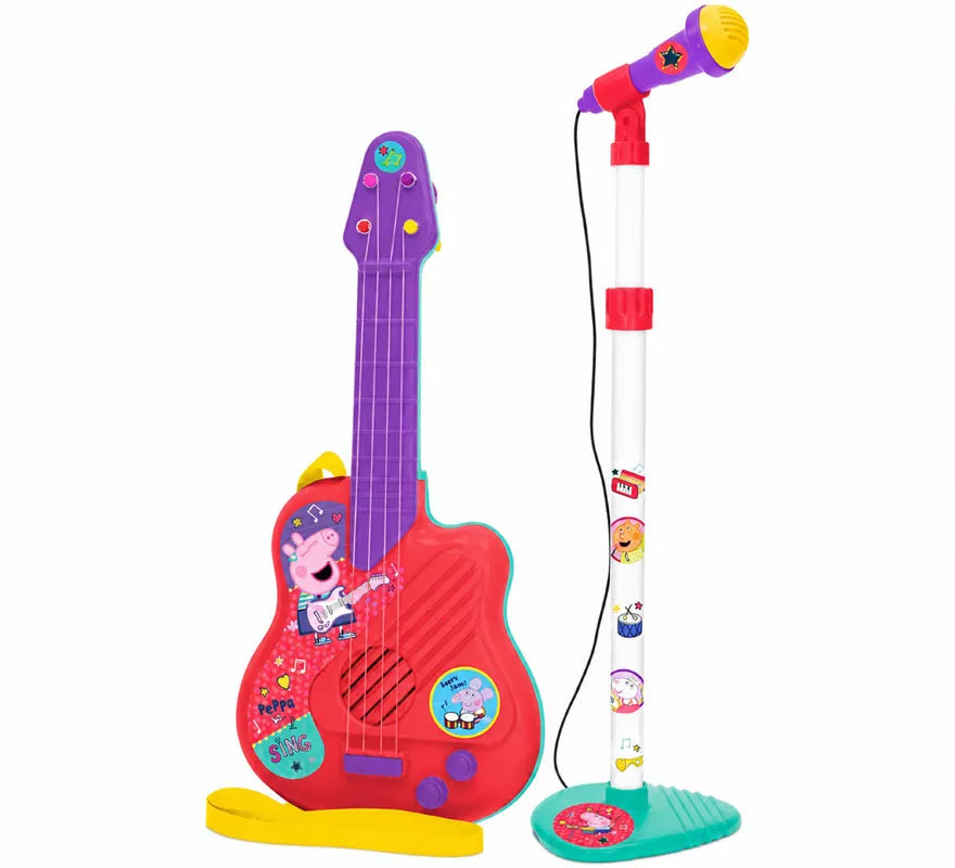 Translation missing: de.Pack Micrófono y Guitarra Peppa Pig