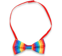 9 cm Regenbogen-Fliege