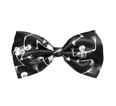 Skelette Halloween-Fliege