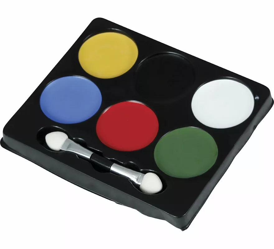 Translation missing: de.Paleta de 6 Colores con brochas