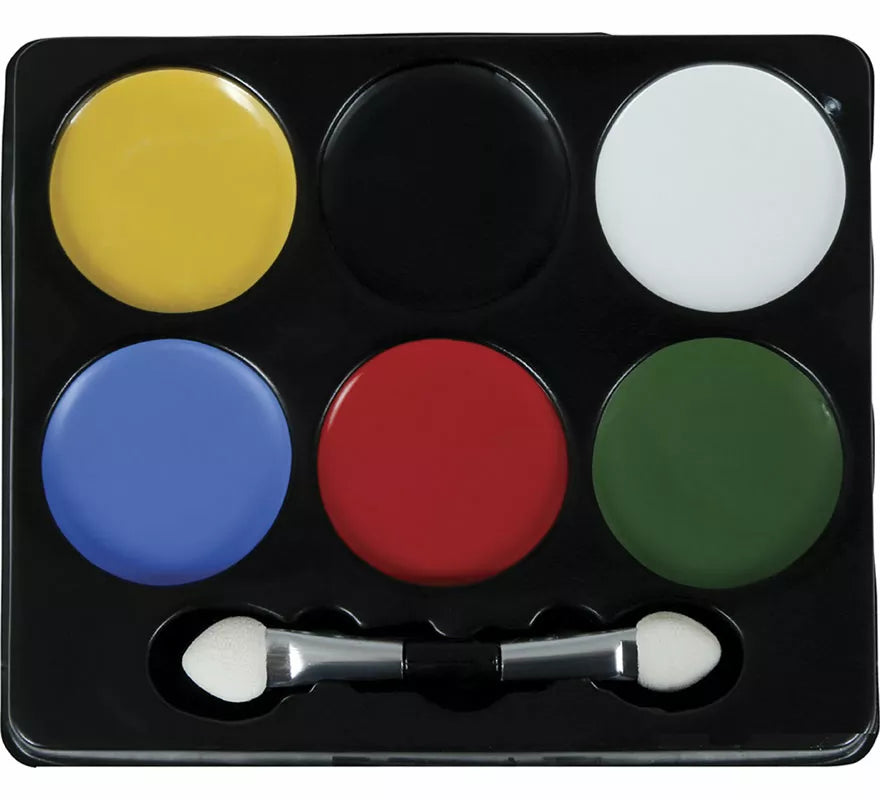 Translation missing: de.Paleta de 6 Colores con brochas