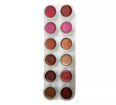Lippenpalette 12 Pearly Colors Lp