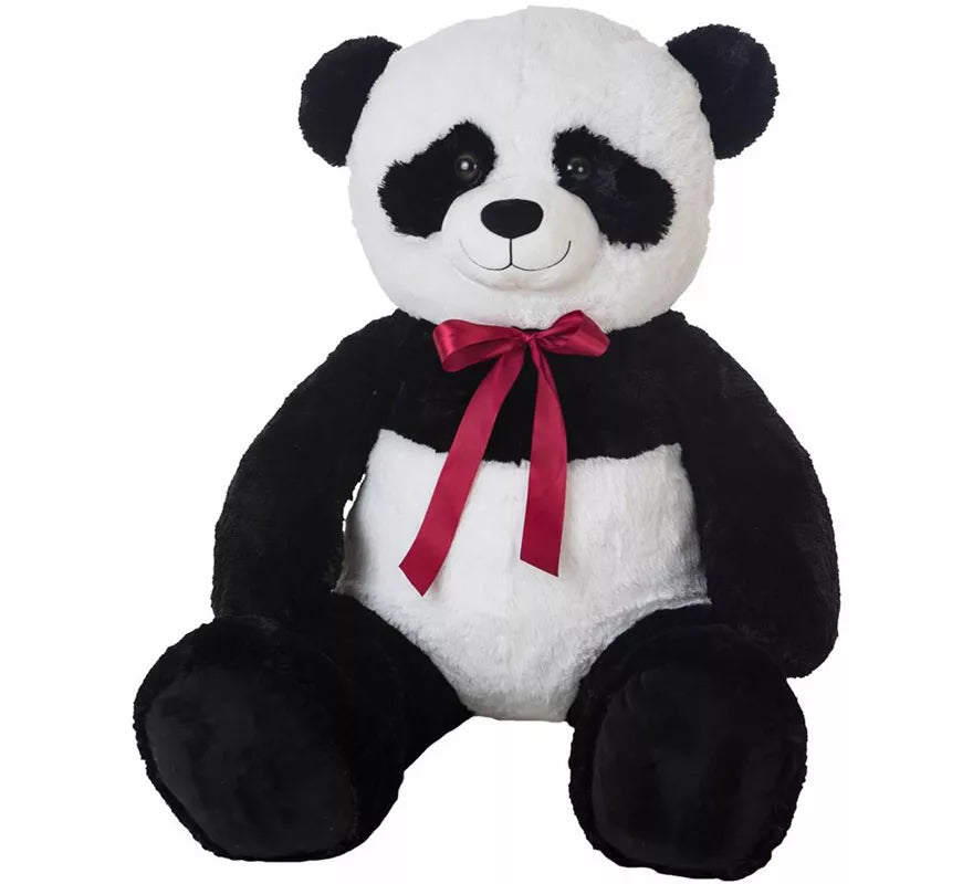 Translation missing: de.Panda Wanda de Peluche con Lazo de 120 cm