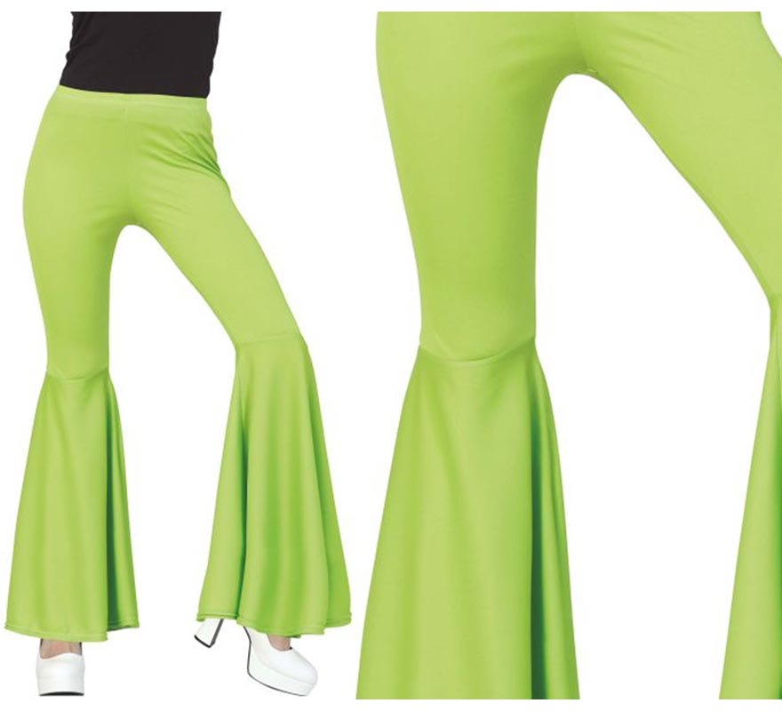 Translation missing: de.Pantalón Campana Elástico Talla M (Medium) en varios colores para mujer
