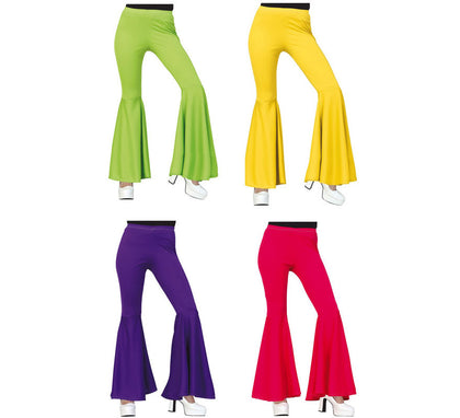 Pantalón Campana Elástico Talla L (Large) en varios colores