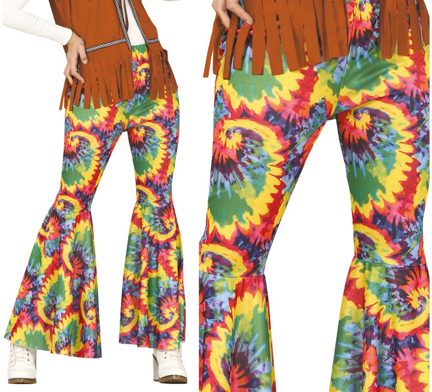 Translation missing: de.Pantalón Campana Hippie Estampado