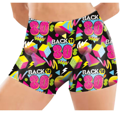 Pantalón Corto Elástico Back to 80s para mujer