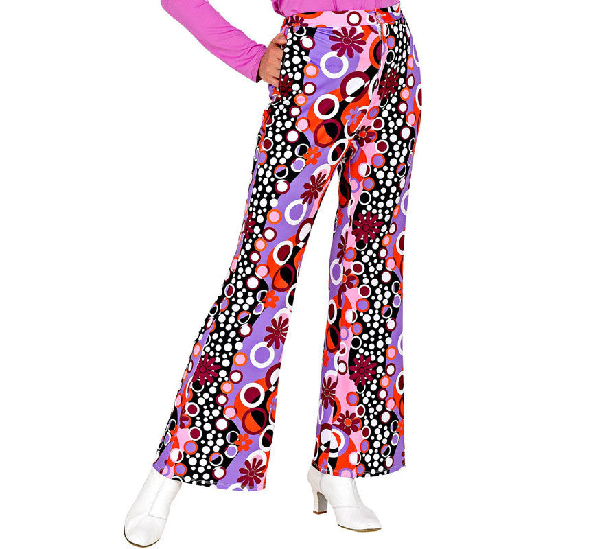 Translation missing: de.Pantalón de Groovy Style Disco Años 70 para mujer