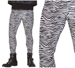 Rockhose mit Zebramuster für Erwachsene
