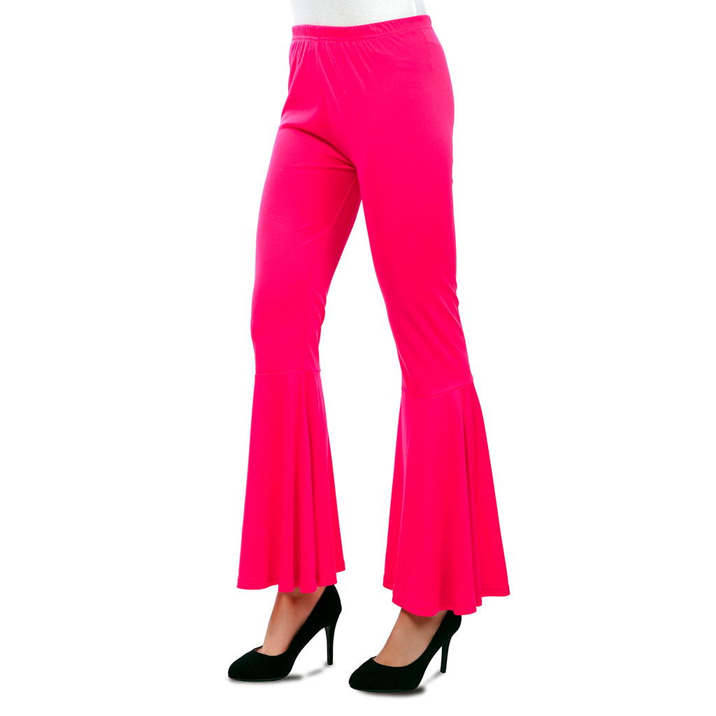 Pantalones Campana neón talla ML en varios colores para mujer