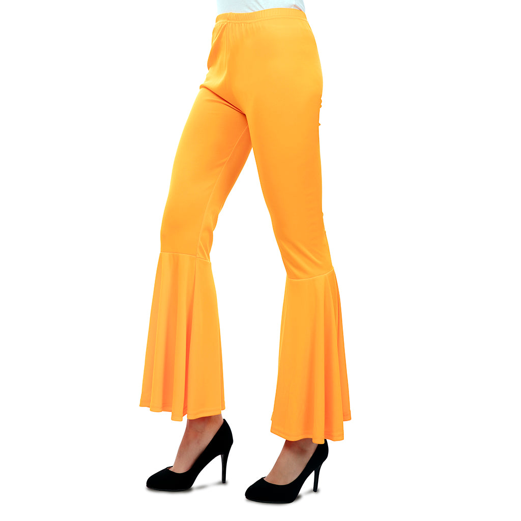 Pantalones Campana neón talla ML en varios colores para mujer