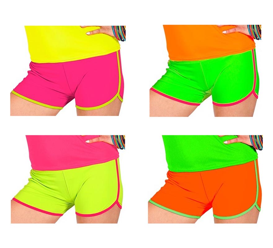 Translation missing: de.Pantalones Cortos neón en varios colores para mujer