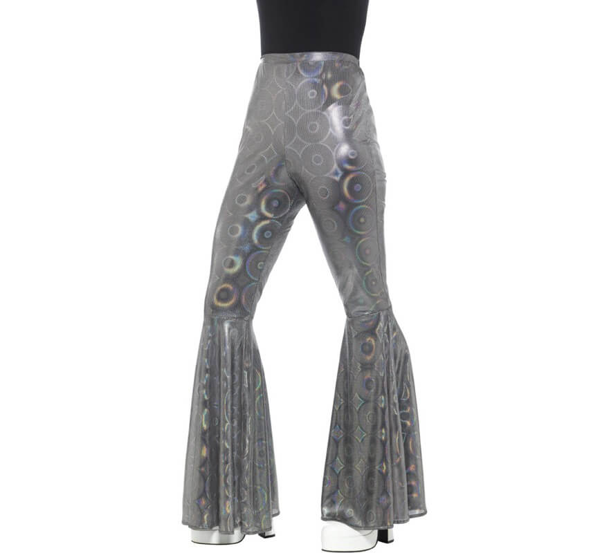 Translation missing: de.Pantalones de Campana Plateados para mujer