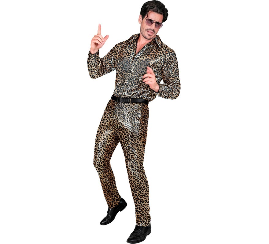 Pantalones Fiesta animal print leopardo para hombre