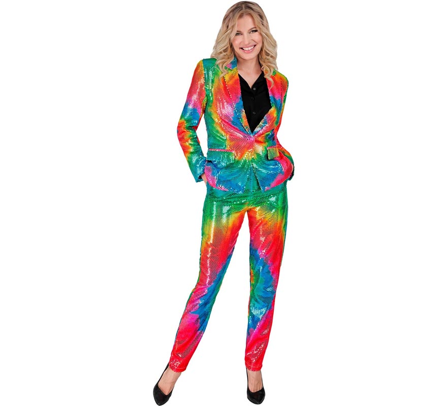 Translation missing: de.Pantalones multicolor neón para mujer