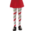 Panty a Rayas Lazo Navidad Infantiles