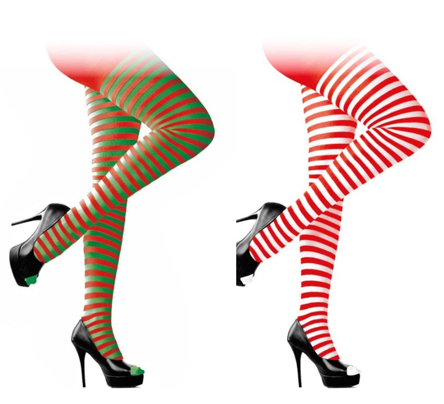 Translation missing: de.Panty a Rayas Rojo Adulto en varios colores