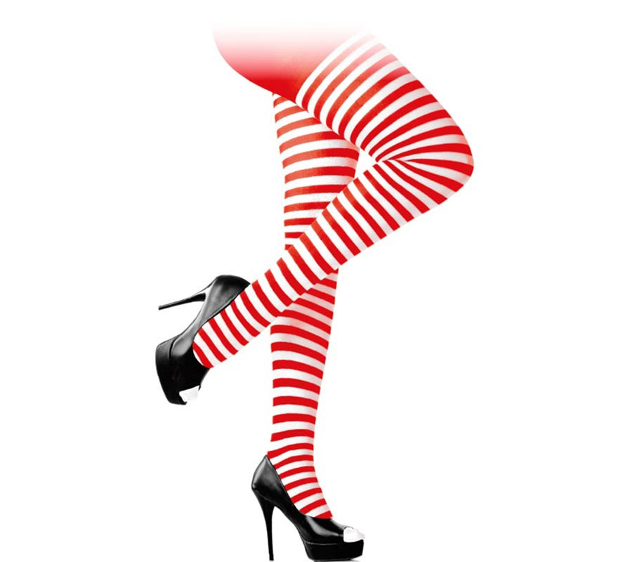 Translation missing: de.Panty a Rayas Rojo Adulto en varios colores