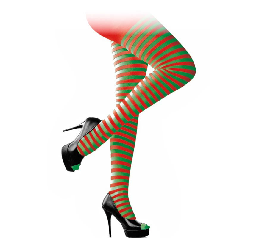 Translation missing: de.Panty a Rayas Rojo Adulto en varios colores