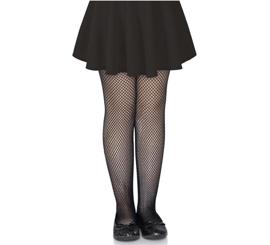 Translation missing: de.Panty de Red negra oscura infantiles talla 8-10 años