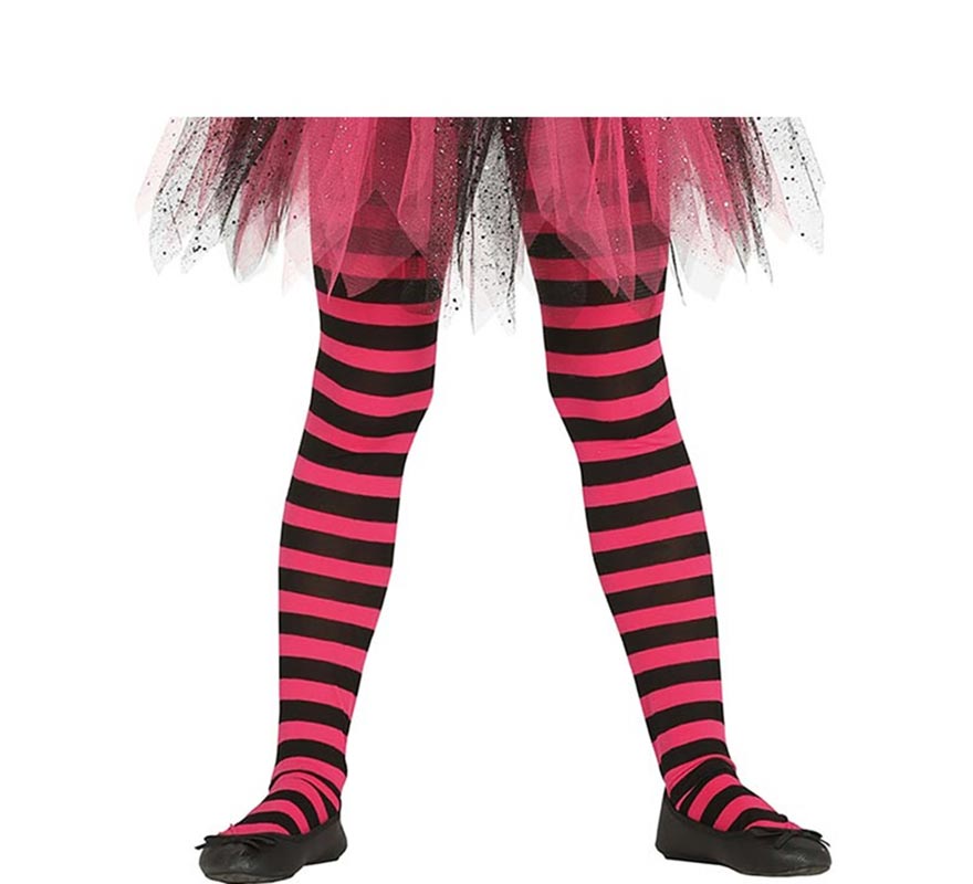 Translation missing: de.Pantys a Rayas en varios colores infantil de 7 a 12 años