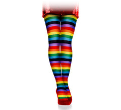 Regenbogen-Strumpfhose für Damen
