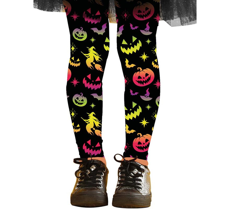 Translation missing: de.Pantys de Halloween multicolor Infantiles