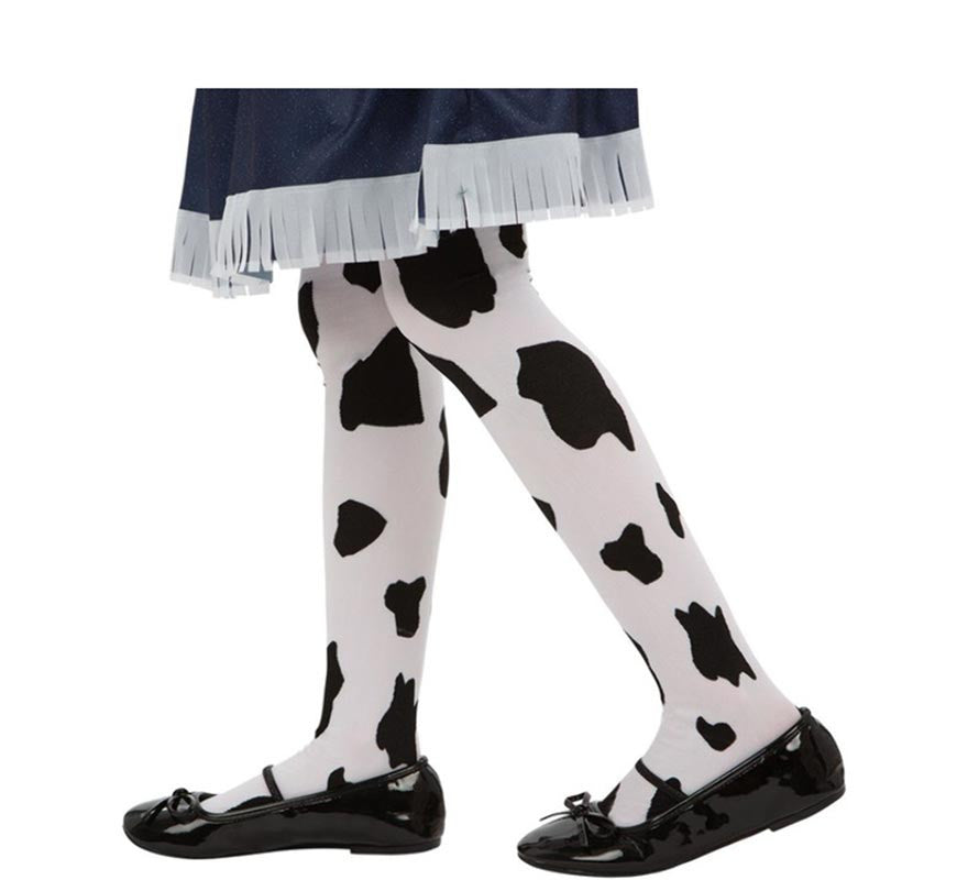 Translation missing: de.Pantys de Vaquera estampado de vaca infantil