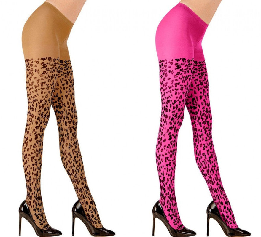 Translation missing: de.Pantys Estampado Leopardo en varios colores de 70 deniers para mujer