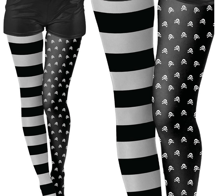 Translation missing: de.Pantys Góticos negros para mujer